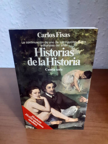 Portada del libro de HISTORIAS DE LA HISTORIA CUARTA SERIE