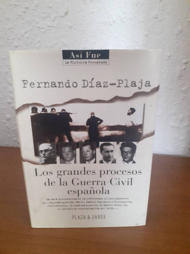 Portada del libro de GRANDES PROCESOS DE LA GUERRA CIVIL ESPAÑOLA, LOS