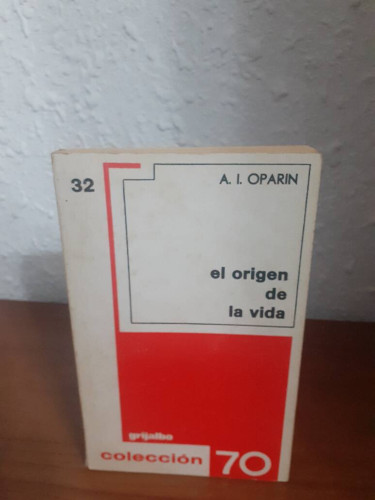 Portada del libro de ORIGEN DE LA VIDA, EL