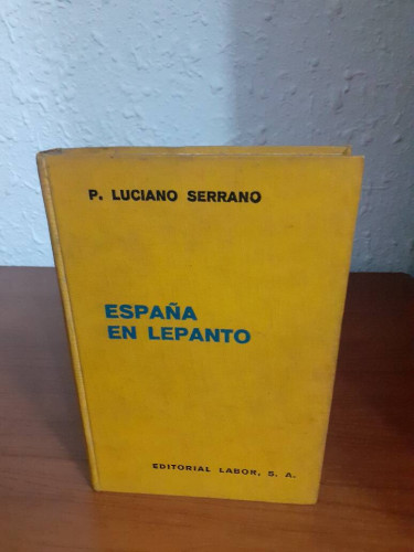 Portada del libro de ESPAÑA EN LEPANTO