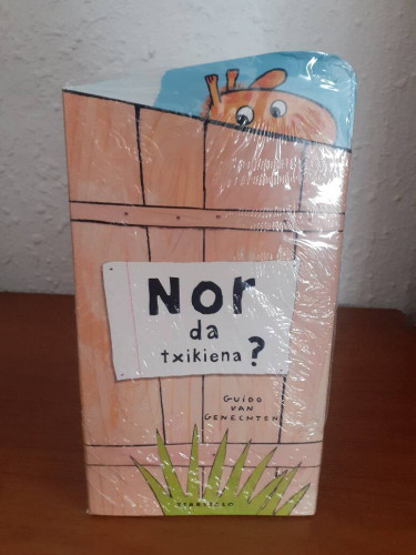 Portada del libro de NOR DA TXIKIENA