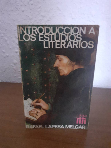 Portada del libro de INTRODUCCION A LOS ESTUDIOS LITERARIOS