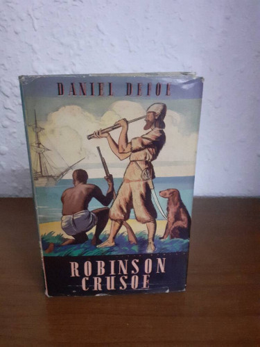 Portada del libro de ROBINSON CRUSOE