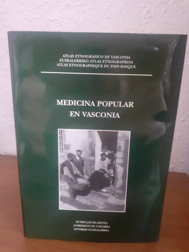 Portada del libro de MEDICINA POPULAR EN VASCONIA