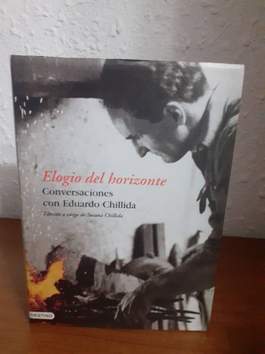 Portada del libro de ELOGIO DEL HORIZONTE CONVERSACIONES CON EDUARDO CHILLIDA