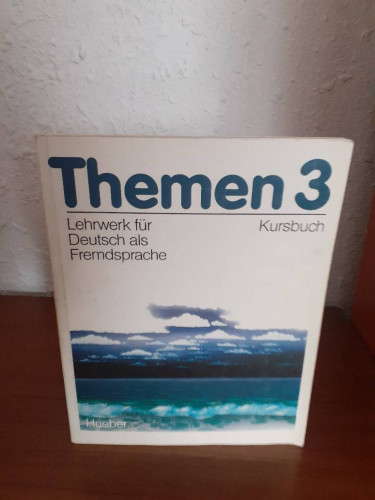 Portada del libro de THEMEN 3 KURSBUCH LEHRWERK FUR DEUTSCH AL FREMDSPRACHE