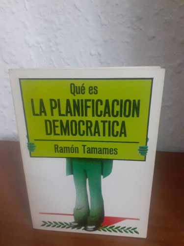 Portada del libro de QUE ES LA PLANIFICACION DEMOCRATICA