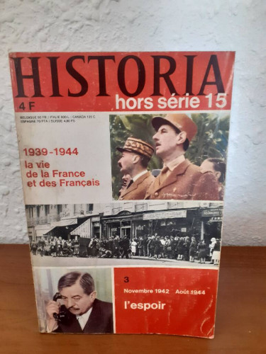 Portada del libro de HISTORIA HORS SERIE 15