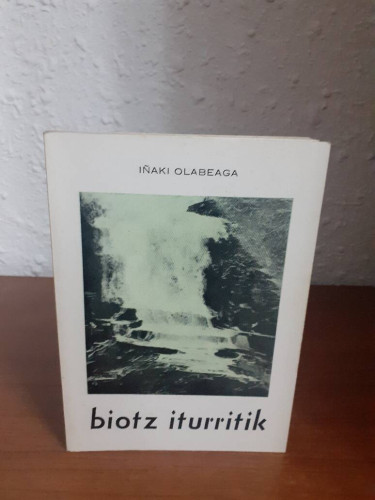 Portada del libro de BIOTZ ITURRITIK