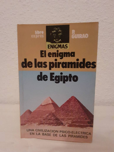 Portada del libro de ENIGMA DE LAS PIRAMIDES DE EGIPTO, EL
