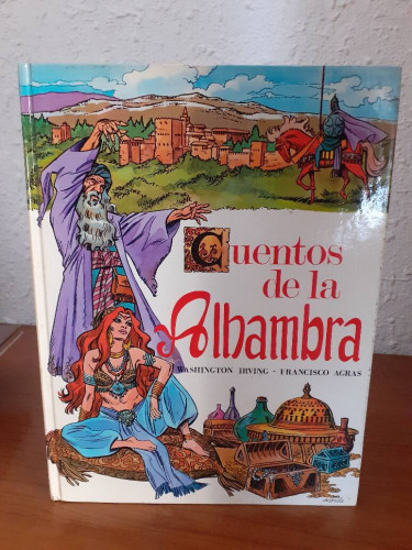 Portada del libro de CUENTOS DE LA ALHAMBRA