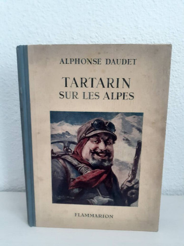 Portada del libro de TARTARIN SUR LES ALPES