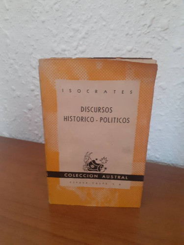 Portada del libro de DISCURSOS HISTORICO POLITICOS