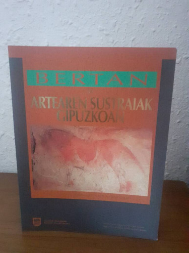 Portada del libro de BERTAN 15 ARTEAREN SUSTRAIAK GIPUZKOAN