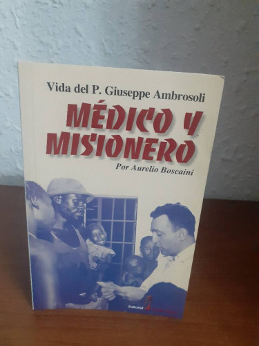 Portada del libro de VIDA DEL P GIUSEPPE AMBROSOLI MEDICO Y MISIONERO