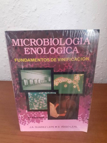 Portada del libro de MICROBIOLOGIA ENOLOGICA FUNDAMENTOS DE VINIFICACION