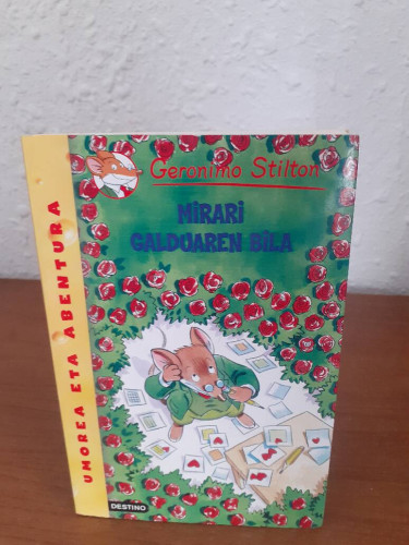 Portada del libro de MIRARI GALDUAREN BILA