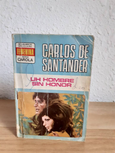 Portada del libro de HOMBRE SIN HONOR, UN