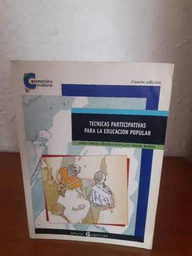 Portada del libro de TECNICAS PARTICIPATIVAS PARA LA EDUCACION POPULAR