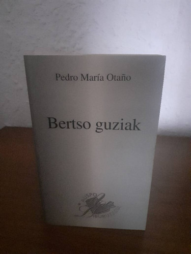 Portada del libro de BERTSO GUZIAK