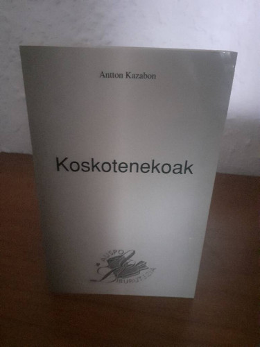 Portada del libro de KOSKOTENEKOAK