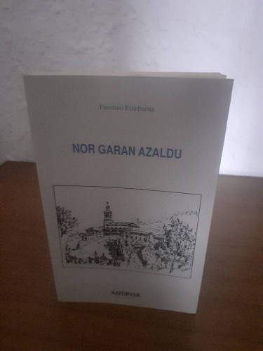 Portada del libro de NOR GARAN AZALDU