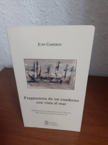 Portada del libro de FRAGMENTOS DE UN CUADERNO CON VISTAS AL MAR