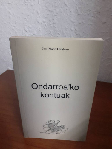 Portada del libro de ONDARROA'KO KONTUAK