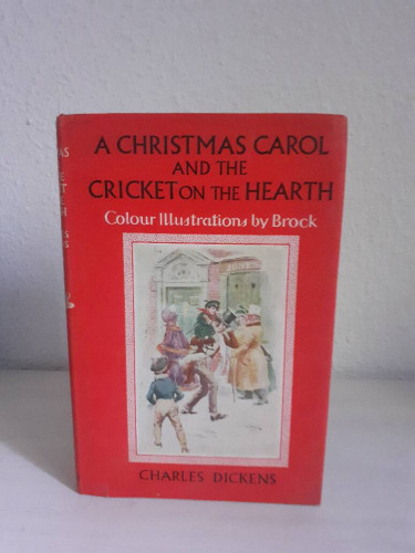 Portada del libro de A CHRISTMAS CAROL AND THE CRICKETON ON THE HEART