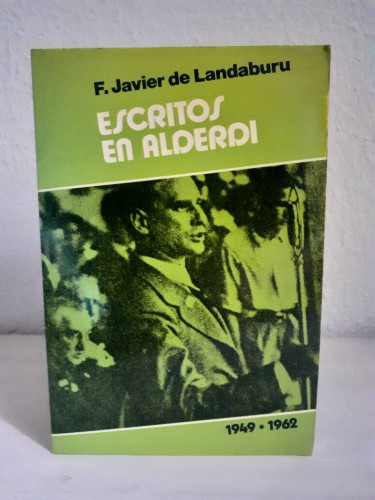 Portada del libro de ESCRITOS EN ALDERDI