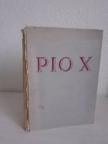 Portada del libro de PIO X