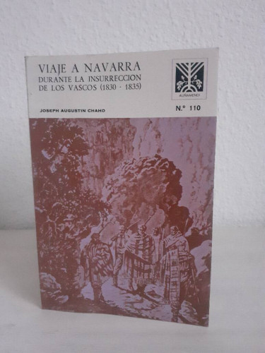 Portada del libro de VIAJE A NAVARRA DURANTE LA INSURRECCION DE LOS VASCOS 1830 1935