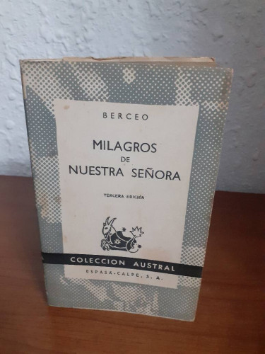 Portada del libro de MILAGROS DE NUESTRA SEÑORA