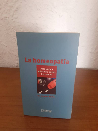 Portada del libro de HOMEOPATIA RESPUESTAS ACTUALES A DUDAS FRECUENTES, LA