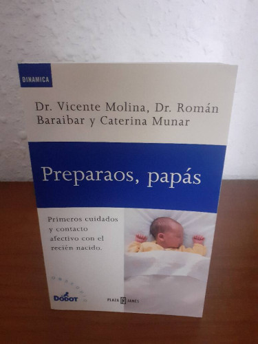 Portada del libro de PREPARAOS PAPAS PRIMEROS CUIDADOS Y CONTACTO AFECTIVO CON EL RECIEN NACIDO