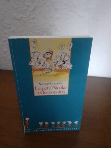 Portada del libro de LE PETIT NICOLAS ET LES COPAINS