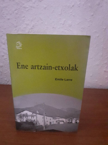 Portada del libro de ENE ARTZAIN ETXOLAK