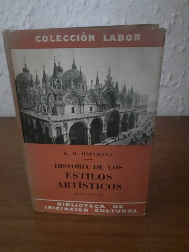 Portada del libro de HISTORIA DE LOS ESTILOS ARTISTICOS