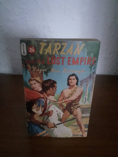 Portada del libro de TARZAN AND THE LOST EMPIRE