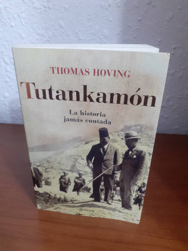 Portada del libro de TUTANKAMON LA HISTORIA JAMAS CONTADA