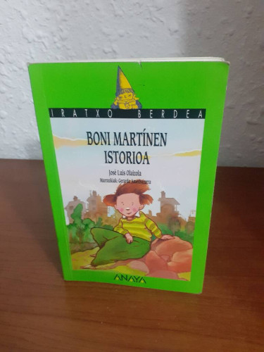 Portada del libro de BONI MARTINEN ISTORIOA