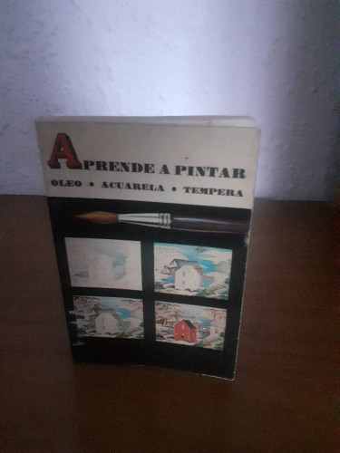 Portada del libro de APRENDER A PINTAR OLEO ACUARELA TEMPERA