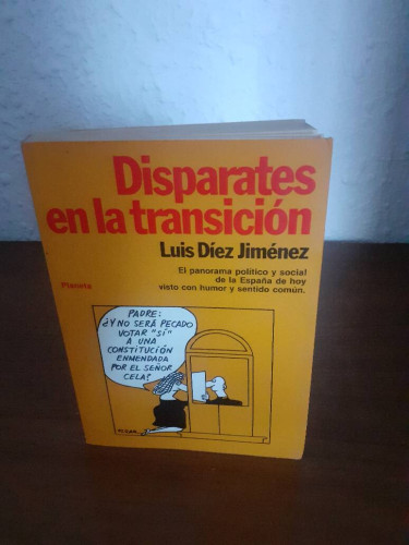 Portada del libro de DISPARATES EN LA TRANSICION