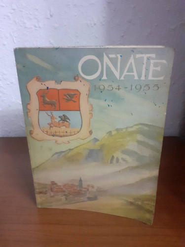 Portada del libro de OÑATE 1954 1955 Nº4