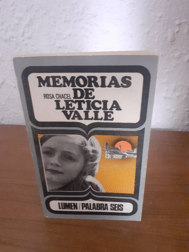 Portada del libro de MEMORIAS DE LETICIA VALLE