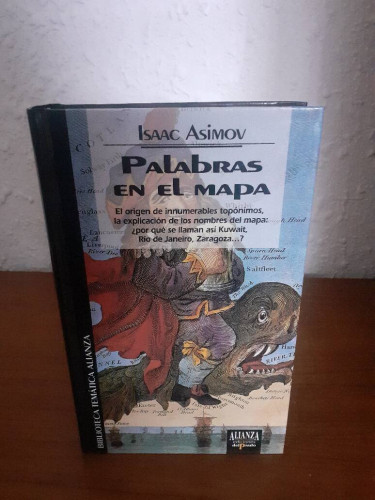 Portada del libro de PALABRAS EN EL MAPA