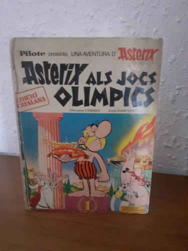 Portada del libro de ASTERIX ALS JOCS OLIMPICS