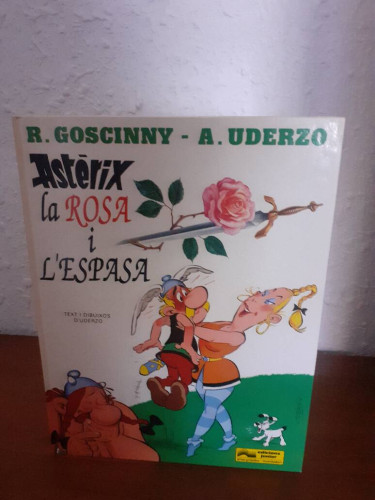 Portada del libro de ASTERIX LA ROSA I L'ESPASA