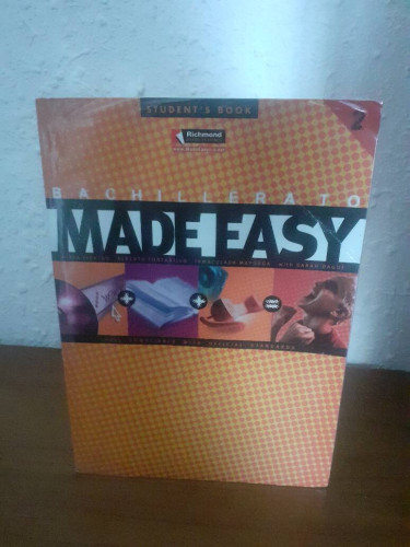 Portada del libro de MADE EASY BACHILLERATO 2