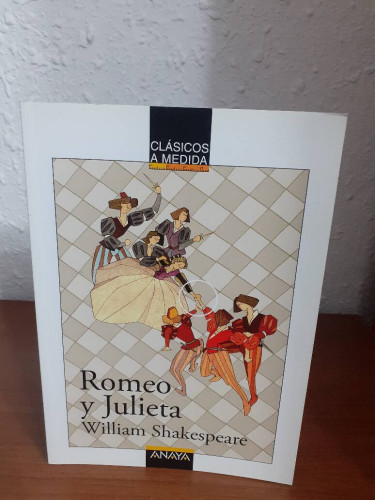 Portada del libro de ROMEO Y JULIETA